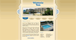 Desktop Screenshot of historicinnusa.com